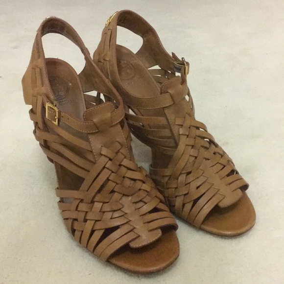 Tory Burch Woven Leather Stilettos - Picture 5 of 5